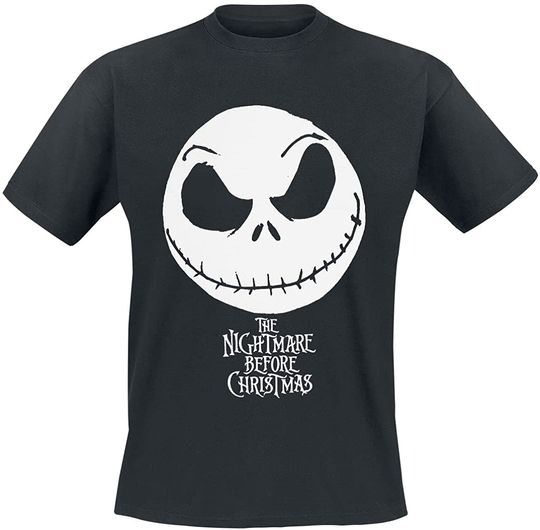 Discover T-Shirt Camiseta Manga Curta The Nightmare Before Christmas Pesadilla Antes De Navidad Jack Skellington