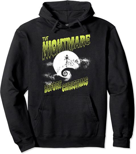 Discover Hoodie Sweater Com Capuz Nightmare Before Christmas Spooky Nightmare Hilltop