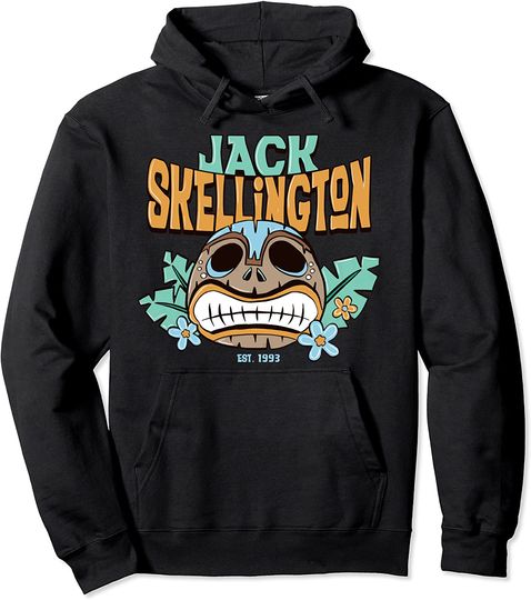 Discover Hoodie Sweater Com Capuz  Nightmare Before Christmas Jack Skelington Tiki Jack Face