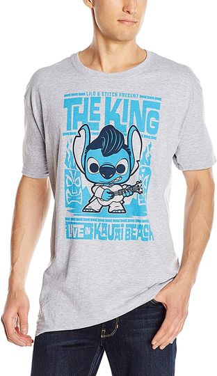Discover T-Shirt Camiseta Manga Curta Funko Pop Elvis Luau