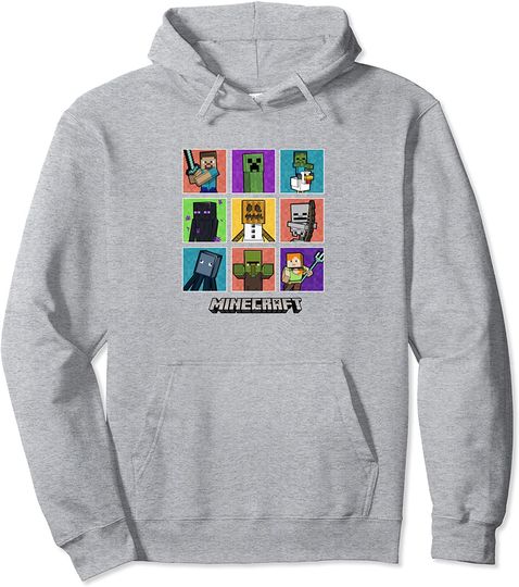 Discover Unissexo Hoodie Sweater Com Capuz Minecraft Steve