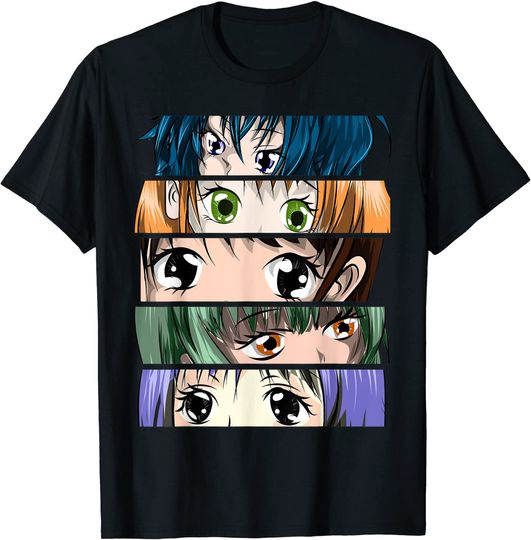 Discover T-Shirt Camiseta Manga Curta Anime Japonesa Manga japonesa Kawaii Otaku Presente Meninos Meninas Anime