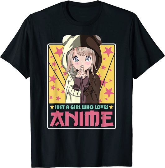 Discover T-Shirt Camiseta Manga Curta Anime Japonesa Kawaii Anime Merchandising Para Meninas