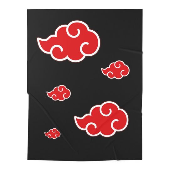 Manta De Anime Japonesa Naruto Akatsuki Nuvem Vermelha