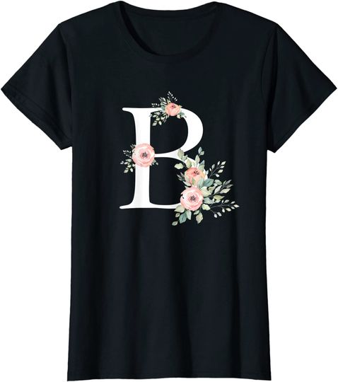 T-shirt Presente Ideal para Alguém Cujo Nome Começa com B