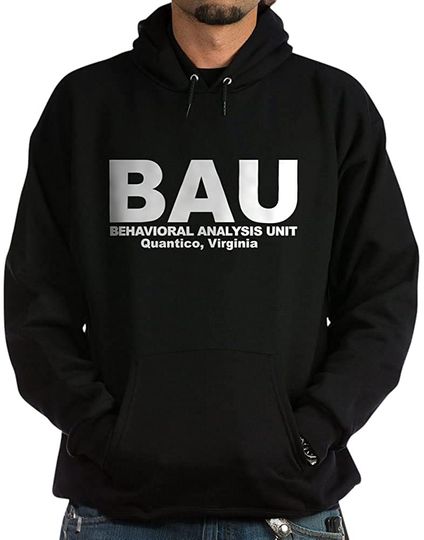 Discover Hoodie Sweater Com Capuz Mentes Criminosas CafePress BAU Criminal Minds