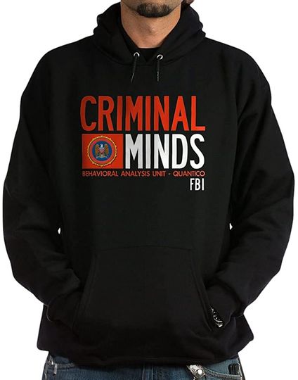 Discover CafePress Criminal Minds FBI BAU Hoodie Sweater Com Capuz Mentes Criminosas