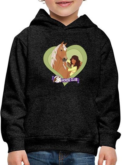 Discover Hoodie Sweater Com Capuz Schleich Cavalo Clube  Sarah & Mystery