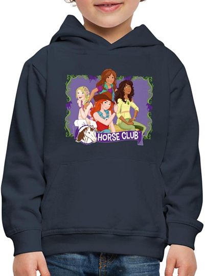 Discover Hoodie Sweater Com Capuz Schleich Cavalo Clube  Sofia Lisa Hannah Sarah