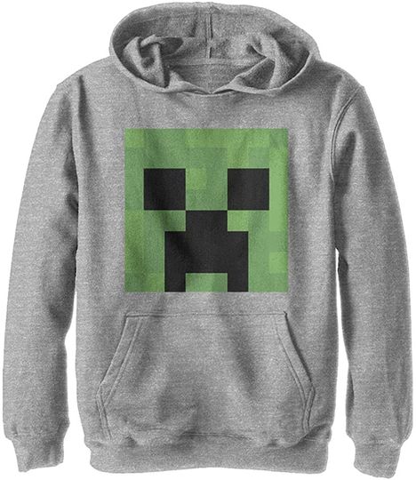 Discover Hoodie Sweater com Capuz Unissexo Trepadeira Minecraft