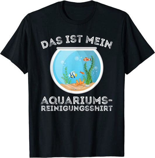Discover T-shirt Unissexo | Camisola Manga Curta presente Ideal para quem Gosta de Manter Peixes de Aquário