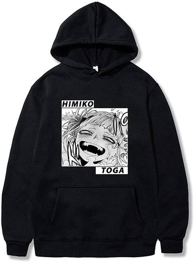 Discover Hoodie Sweater Com Capuz Boku No Hero Academia Himiko Toga