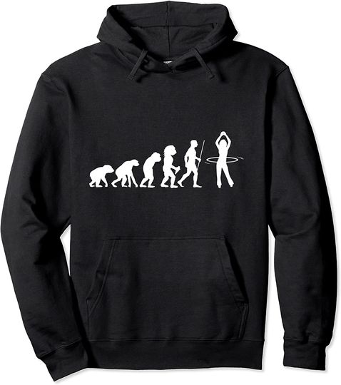 Discover Hula Hoop Evolution Hoodie Sweater Com Capuz Hula Hoop