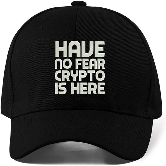 Discover Have No Fear Crypto Is Here Boné Bitcoin