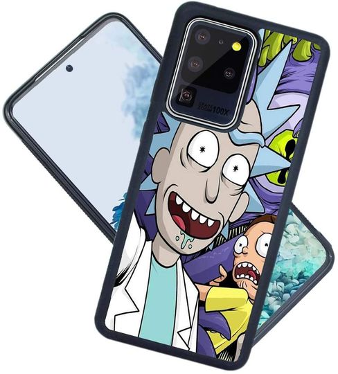 Capas para Samsung com Estampa de Desenhos Animados de Rick e Morty