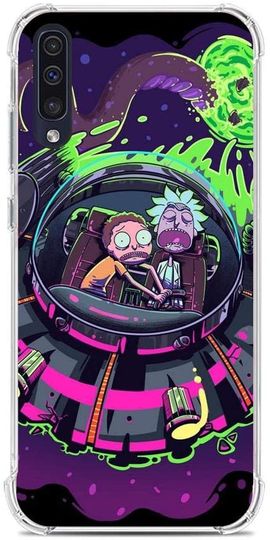 Capas para Samsung Presente Ideal para O Amante dos Desenhos Animados de Rick e Morty