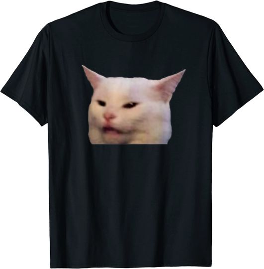 T-shirt Estampada Meme do Gato | Camiseta para Homem e Mulher