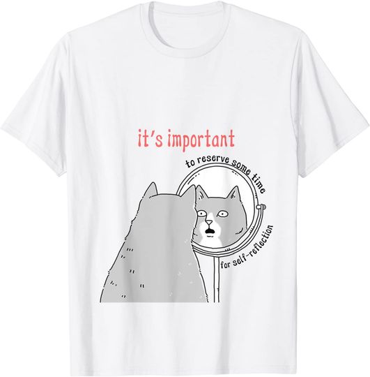 T-shirt Engraçada Meme do Gato Presente para Amantes de Gatos