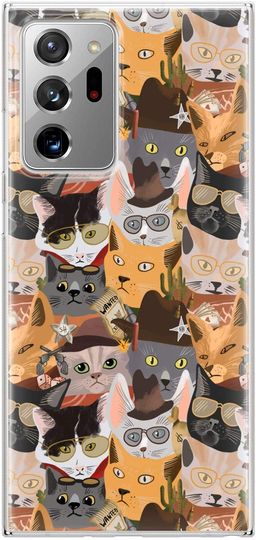 Discover Meme do Gato | Capa de Telemóvel Samsung Presente Ideal