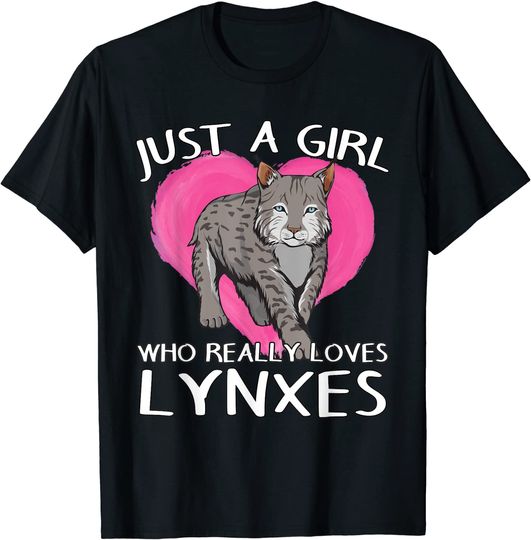 Discover Lince Gato Selvagem T-Shirt Para Mulher Criança Lince Do Deserto
