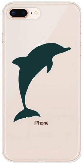 Capa para iPhone Golfinho Azul