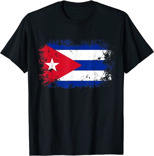 Discover Bandeira de Cuba | T-shirt Masculina Feminina