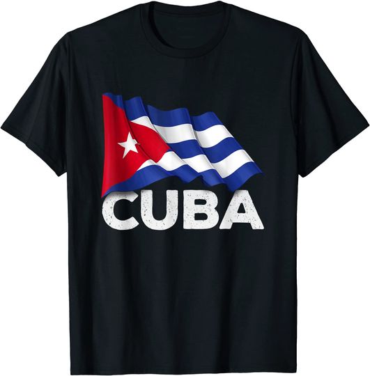 Discover Bandeira de Cuba | T-shirt Unissexo