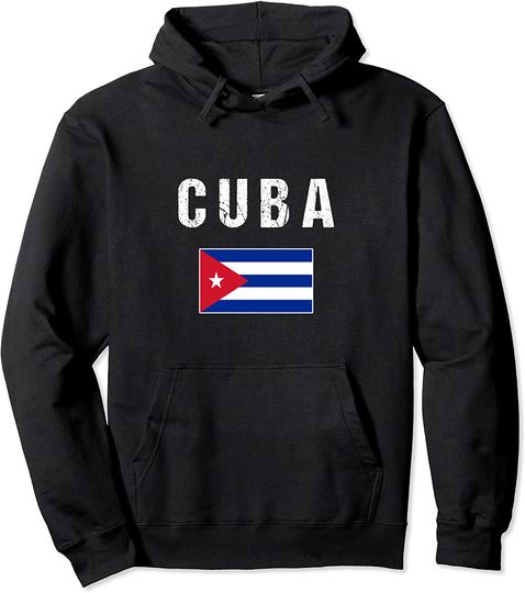 Discover Bandeira de Cuba | Hoodie Sweater com Capuz Masculino Feminino