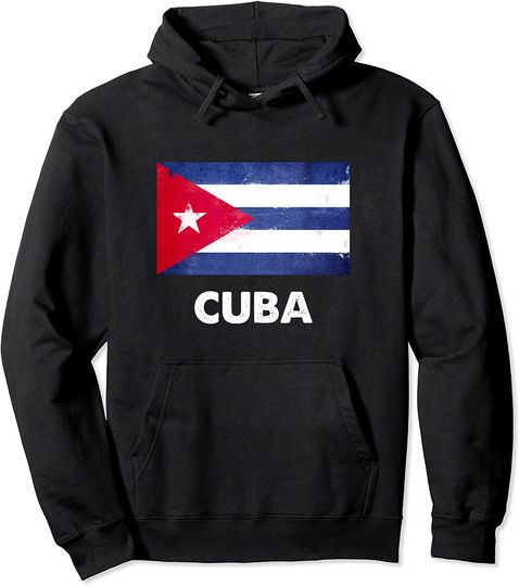 Discover Bandeira de Cuba | Hoodie Sweater com Capuz Unissexo