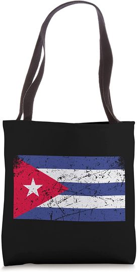 Discover Bandeira de Cuba | Sacola de Pano Clássica