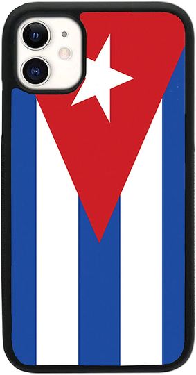 Discover Bandeira de Cuba | Capa de Telemóvel Iphone Protetora de Proteção de Absorção de Choque TPU