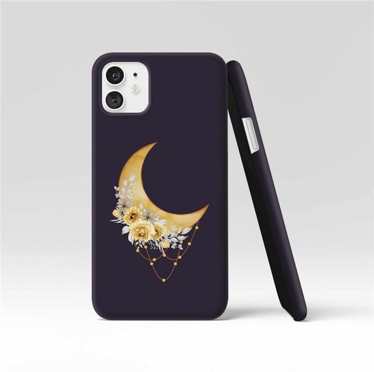 Capa de Telemóvel Iphone Lua e Estrelas