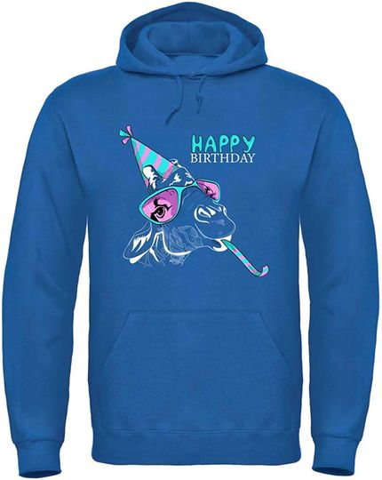 Discover Hoodie Sweater com Capuz Unissexo Presente de Aniversário Girafa
