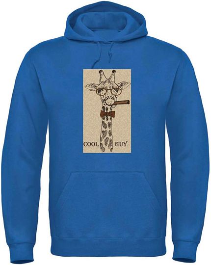 Discover Hoodie Sweatshirt com Capuz Unissexo Girafa Cool Guy