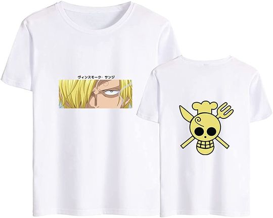 Discover T-shirt para Homem e Mulher de Impressão Frente e Verso Presente de Anime