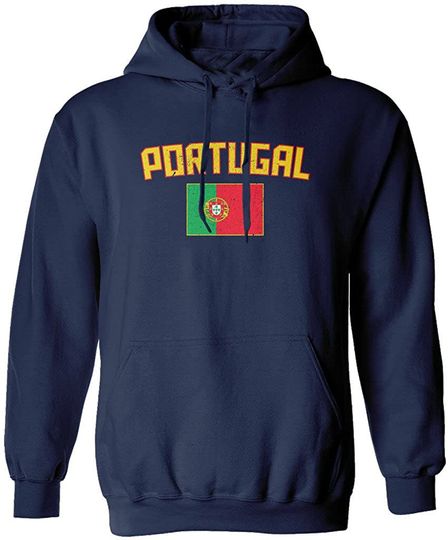 Discover Bandeira de Portugal | Hoodie Sweatshirt com Capuz para Homem e Mulher