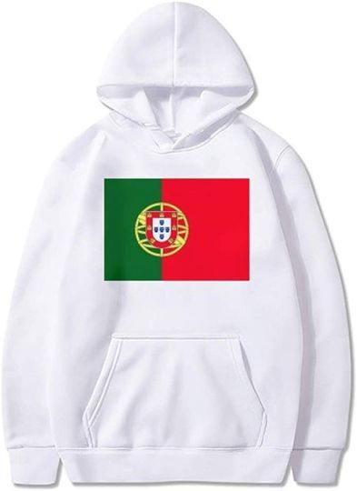 Bandeira de Portugal | Hoodie Sweater com Capuz para Homem e Mulher