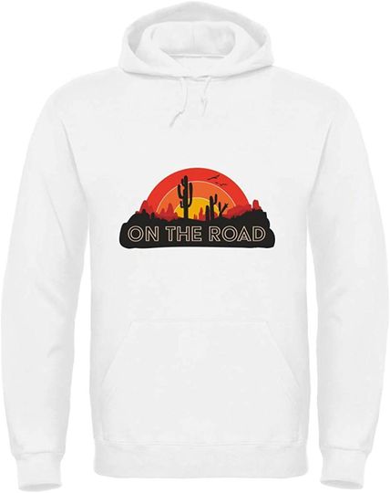 Discover Hoodie Unissexo Cena Natural On The Road