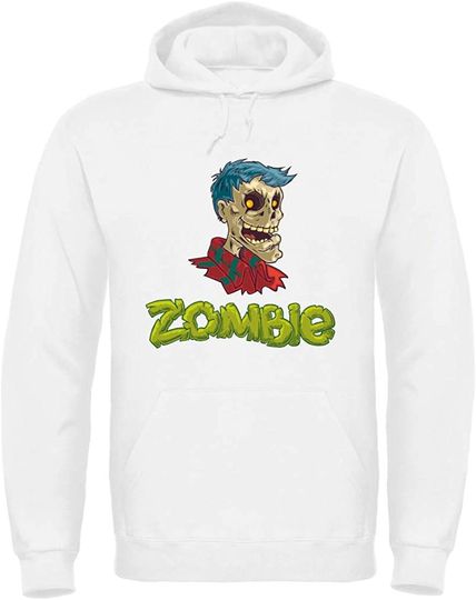 Discover Hoodie Sweatshirt com Capuz Unissexo Zombie