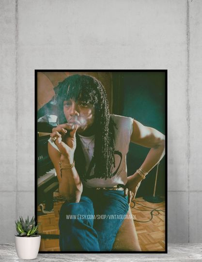 Discover Pôster de arte de parede de Rick James