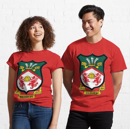 Discover WREXHAM AFC Classic T-Shirts
