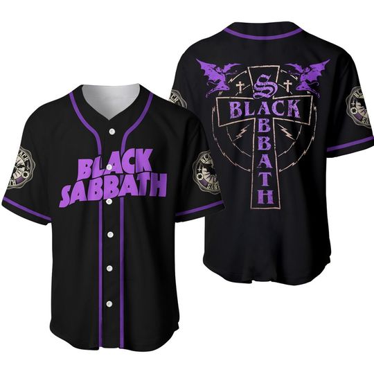 Discover Black Sabbath Baseball Jersey Men's, Size XS