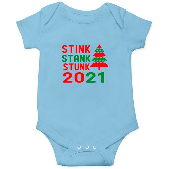 Discover Funny 2022 Stink Stank Stunk Christmas Essential Trucker Hats
