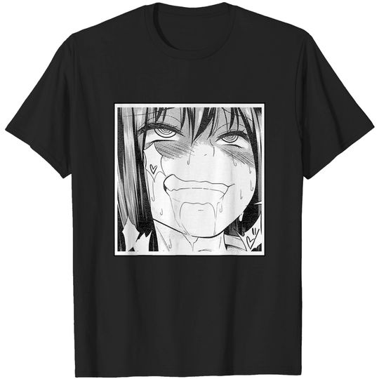 Discover Ahegao Anime Hentai Funny T-Shirt
