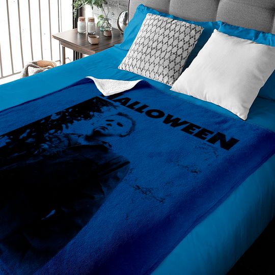 Discover Halloween Scary Horror Slasher Movie Franchise Michael Meyers Baby Blanket