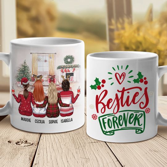 Discover Besties Forever Always Better Together Personalized Mug