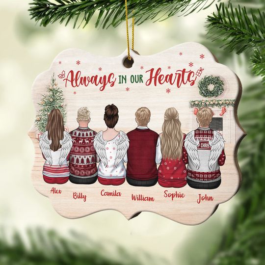 Discover Brothers And Sisters Forever Linked Together - Personalized Shaped Ornament