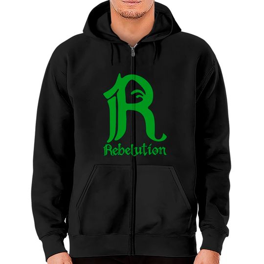 Discover Rebelution Evolution - Band - Zip Hoodies