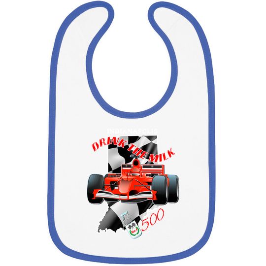 Discover Drink The Milk Indianapolis Indiana State 500 Bibs
