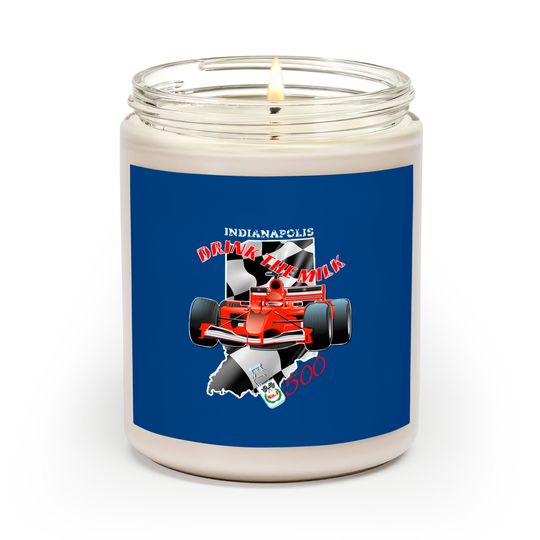 Discover Drink The Milk Indianapolis Indiana State 500 Scented Candles